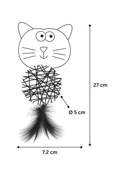 Chayenne ve Bear Peluş Kedi Oyuncağı modelleri