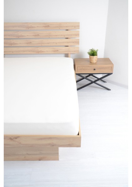 Açelya 200 x 200 cm Lastikli Çarşaf Beyaz fiyatları