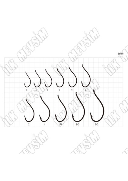 F-709 Bl Nickel Seigo Ringed Iğne Iğne No : 2
