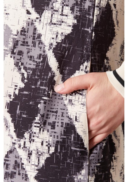 Kadın Büyük Beden Desenli Kap fırsatları