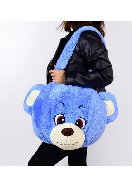 Sevimli Ayıcık Pelüş Omuz Çantası