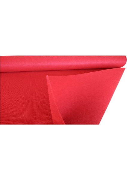 Halıfleks Kırmızı Ucuz Duvardan Duvara Halıflex Zemin Kaplama Rip Fuar Organizasyon Halifleks