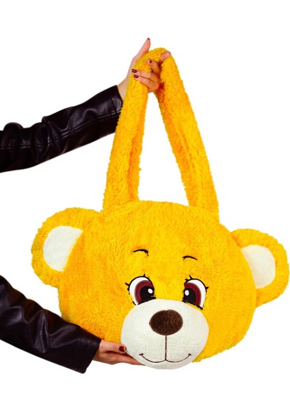 Sevimli Ayıcık Pelüş Omuz Çantası