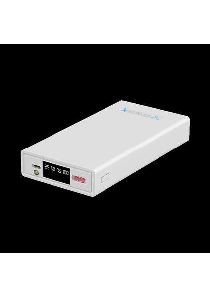 Enerx Powerbank 20000 mAh 2.1 Amper LED Göstergeli ENR-P2025DC Siyah