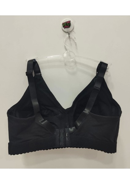 Altı Lastikli Balensiz C Cup Siyah Sütyen - 7045 fiyatları
