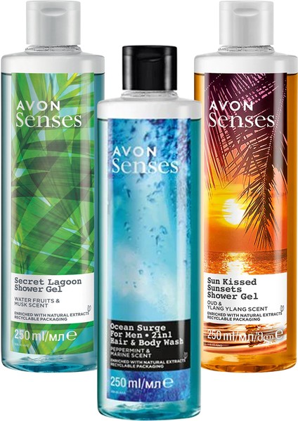 Misk Mandalina Ylang Oud Nane ve Deniz Kokulu Duş Jeli Paketi