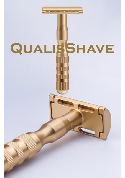 Shave S8 Full Metal Manuel Tıraş Makinesi + 40 Adet Platinum Yaprak Jilet