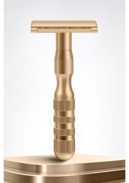Shave S8 Full Metal Manuel Tıraş Makinesi + 40 Adet Platinum Yaprak Jilet