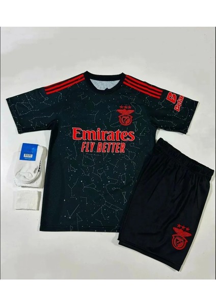 Benfica 2024/2025 Yeni Sezon K.aktürkoğlu Futbol Çocuk Forması 4’lü Set
