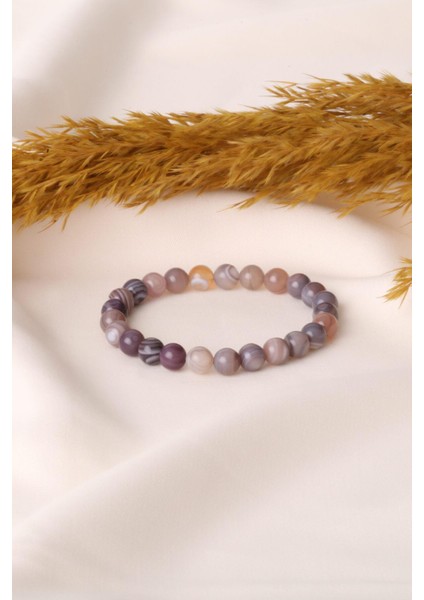 Botswana Akik Taşı Bileklik