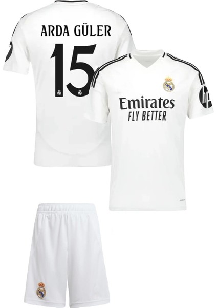 Real Madri’d 2024/2025 Sezon Arda Güler Futbol Çocuk Forması 2’li Set