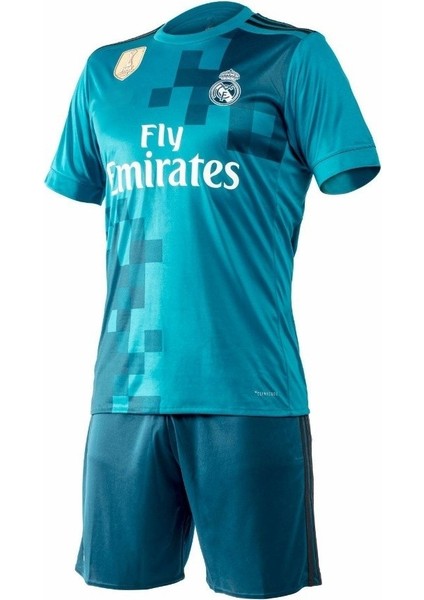 Real Madri’d Şampiyonlar Ligi Final Ronaldo 2017/2018 Futbol Çocuk Forması 2’li Set