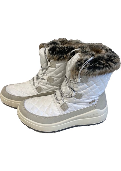 Kadın Bot (Kar) 6305 38J Jacalu Textile Upper And Leather-Pu Sole White fiyatları