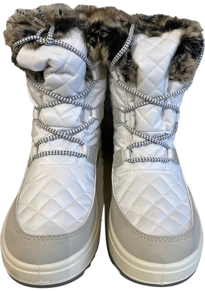 Kadın Bot (Kar) 6305 38J Jacalu Textile Upper And Leather-Pu Sole White fırsatları