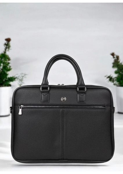 Premium Unisex Siyah Laptop & Evrak Çantası 13"-14.6" Inç