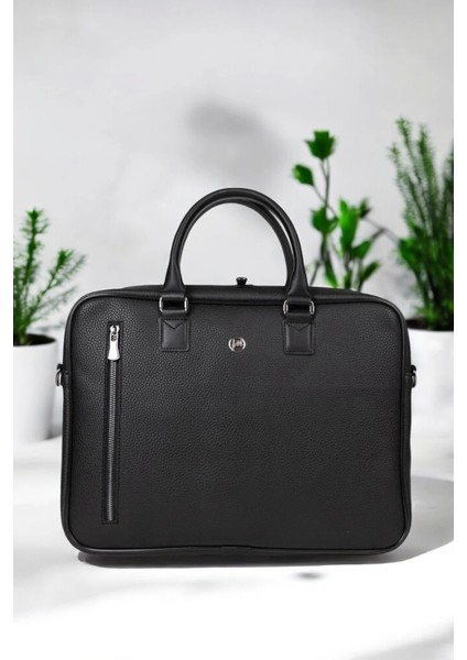 Lüx Unisex Siyah Laptop & Evrak Çantası 13"-14.6" Inç