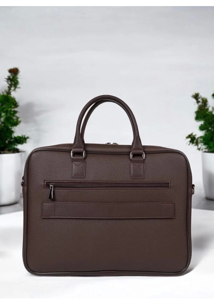 Premium Unisex Kahverengi Laptop & Evrak Çantası 13"-14.6" Inç fiyatları