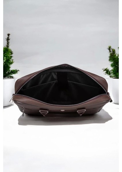 Premium Unisex Kahverengi Laptop & Evrak Çantası 13"-14.6" Inç fırsatları