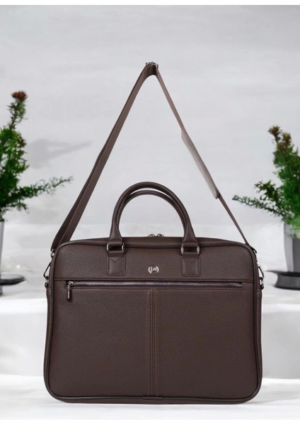 Premium Unisex Kahverengi Laptop & Evrak Çantası 13"-14.6" Inç indirimleri