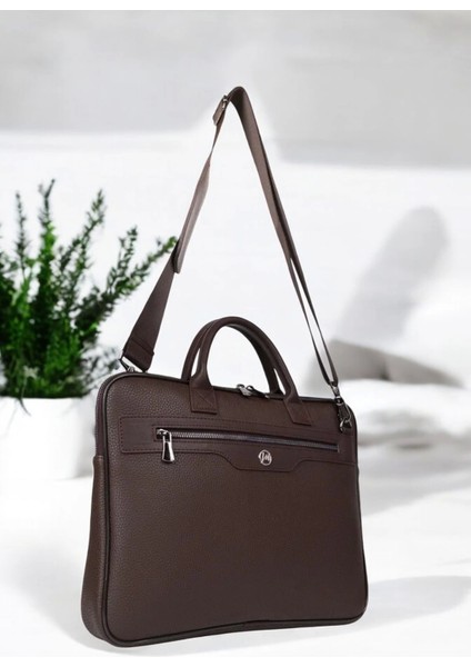 Premium Unisex Kahverengi Laptop & Evrak Çantası 13"-14.6" Inç indirimleri