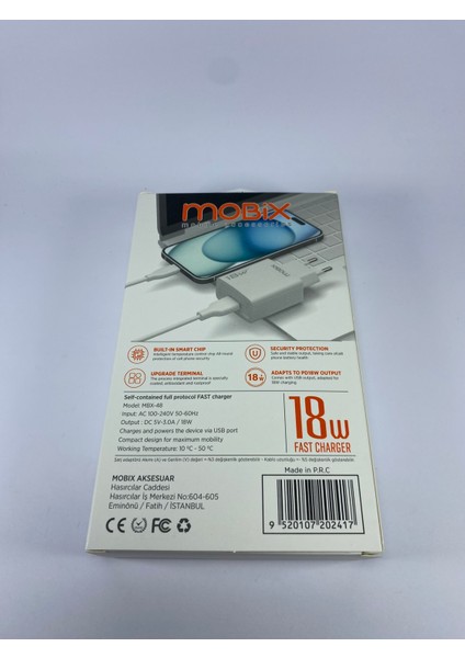 18 Watt Destekli Usbçıkışlı Şarj Başlığı modelleri