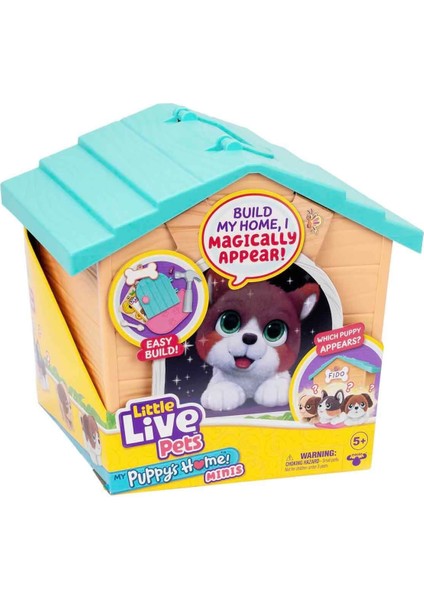LPP01110 Little Live Pets Yavru Köpeğim ve Evi - 26571