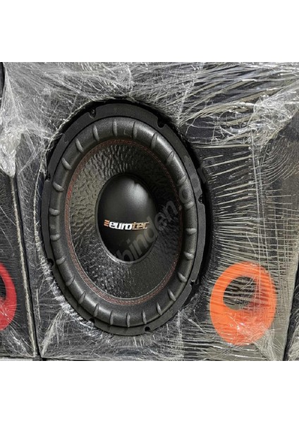 30 cm Bas 1500 Watts 400 Rms Kabinli Subwoofer Bass
