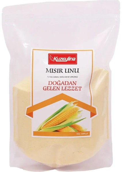 Glütensiz Mısır Unu 1 kg - Doğal Lezzet - Karadeniz'den Sofranıza