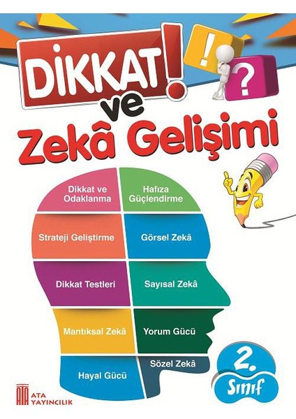 Ata 2.sınıf Okula Yardımcı Dikkat ve Zeka Gelişimi - Genel Yetenek Yaprak Test