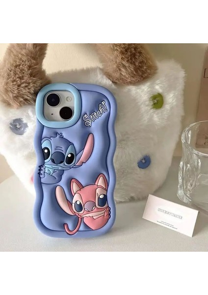 Samsung A14 Mavi Stich Telefon Kılıfı