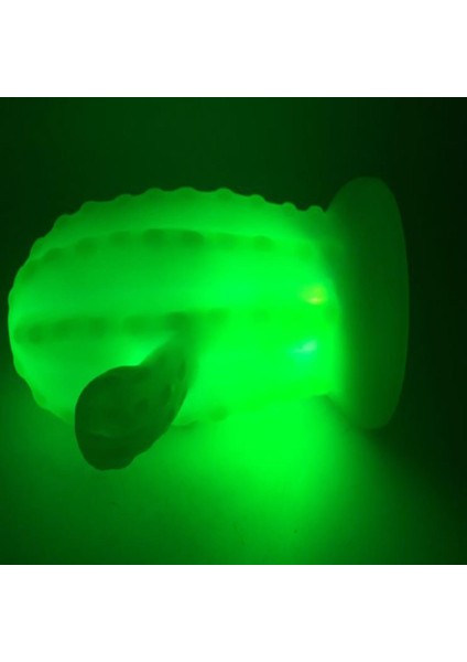 Pilli Silikon LED Işıklı Sevimli Kaktüs Gece Lambası Aydınlatması (4881)