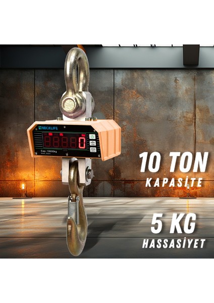 Ocs-K Dijital Vinç Baskülü (10TON / 5kg) fiyatları