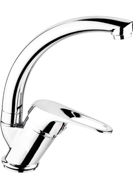 Alfa-C Banyo Mutfak Lavabo 3 Lü Batarya Musluk Seti