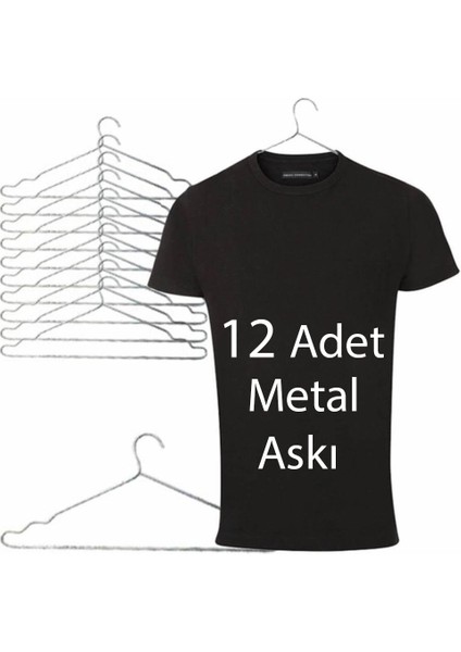 12'li Metal Dolap Askısı