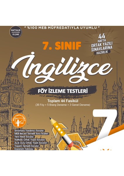 7. Sınıf Ingilizce Fasikülü Föy