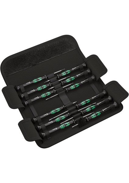 Kraftform Mikro Elektronikçi Tornavida Seti, 12 Parça, Çok Renkli, 05073675001