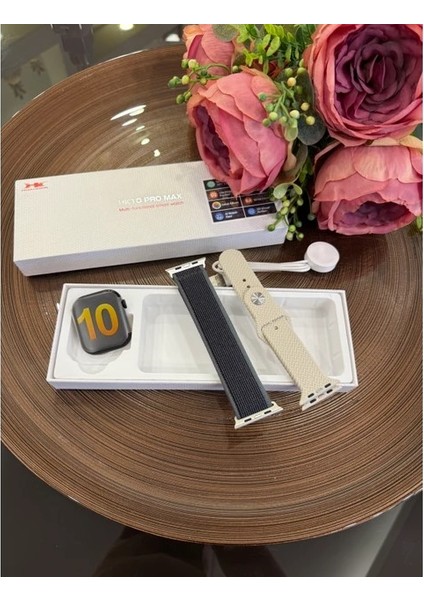 Watch HK10 Pro Max Amoled Akıllı Saat Tüm Akıllı Telefonlara Uyumlu Kordon