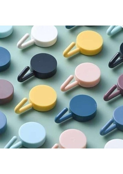 Kendinden Yapışkanlı Renkli Duvar Askısı fırsatları