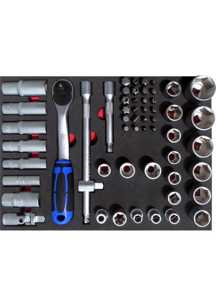Lokma Set 1/2-56 Parça 10-32 Sünger Yataklı