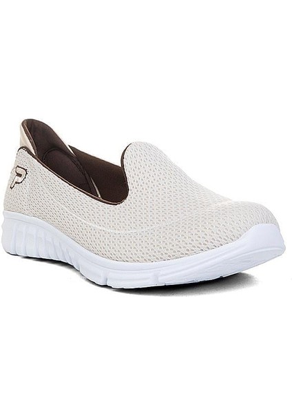 03 Kadın Günlük Keten Comfort Ayakkabı Bej fiyatları