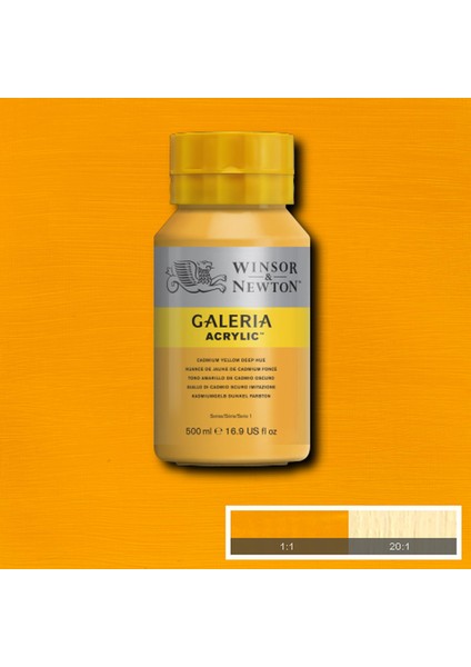 Galeria Akrilik Boya 500ML Cadmium Yellow Deep Hue 115