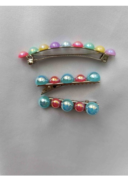 Renkli Boncuklu Toka Seti modelleri