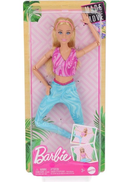 FTG80 Barbie - Sarışın Sonsuz Hareket Bebeği