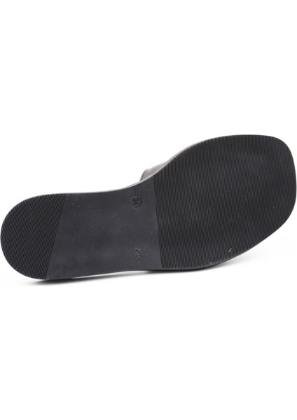 2512205Y Kadın Deri Terlik modelleri