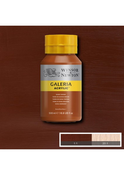 Galeria Akrilik Boya 500ML Burnt Sienna 074