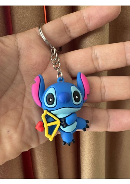 Stitch Anahtarlık Çanta Cüzdan Süsü 4cm