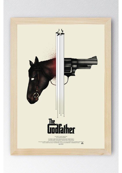 The Godfather Çerçeveli Tablo - Baba Film Posteri Tablo