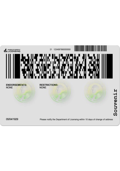 Donald Trump Parodi Ehliyet/kimlik Kartı (Hediye ve Şaka Amaçlıdır) fiyatları