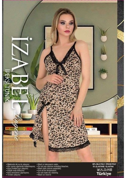 Izabel T-1016 Leopar Gecelik