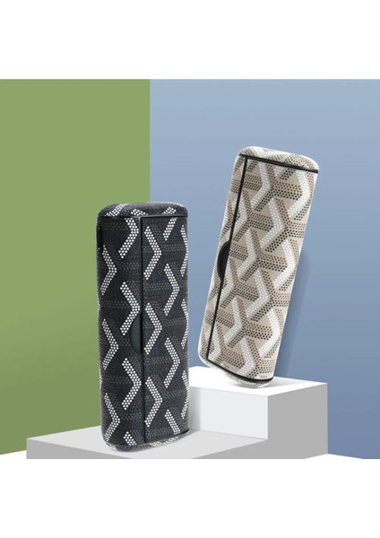 Siyah Desenli Iluma Prime Kılıfı ve Kapağı - Iluma Kılıf ve Yan Kapak - Iluma Prime Koruma Kılıfı